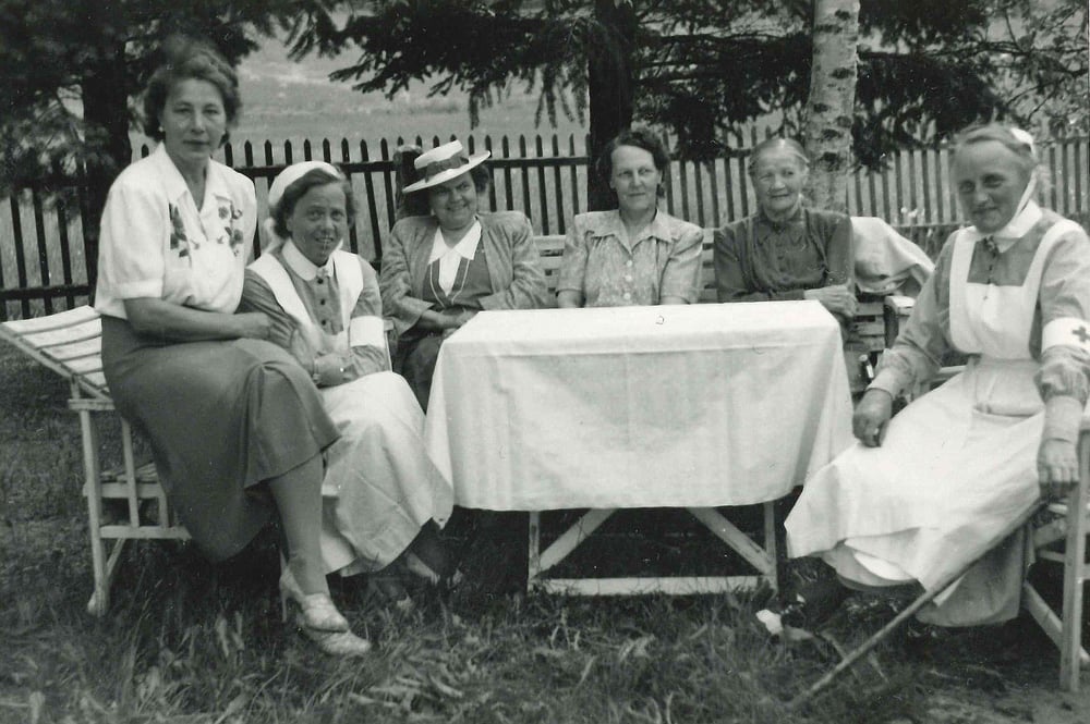 Månadens fotografi juni 2022. Husmor Anna Lisa Coos