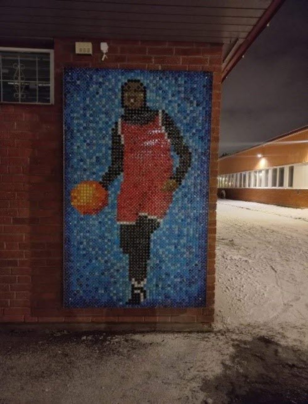 Konstverket Woman can