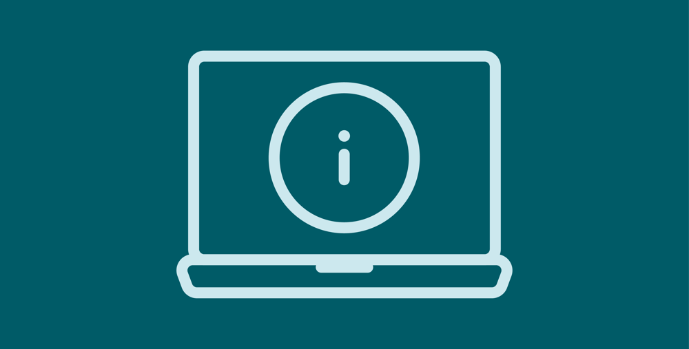 Illustration av en dator