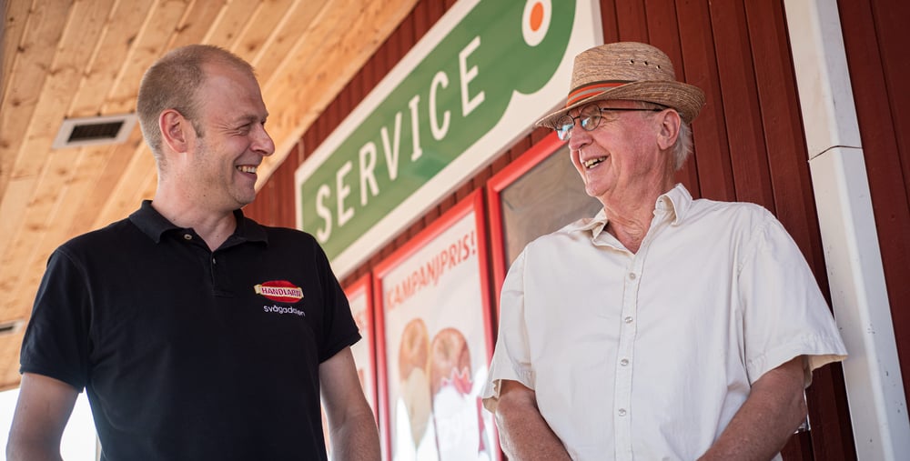 Magnus Brink och Helmut Klingenberg