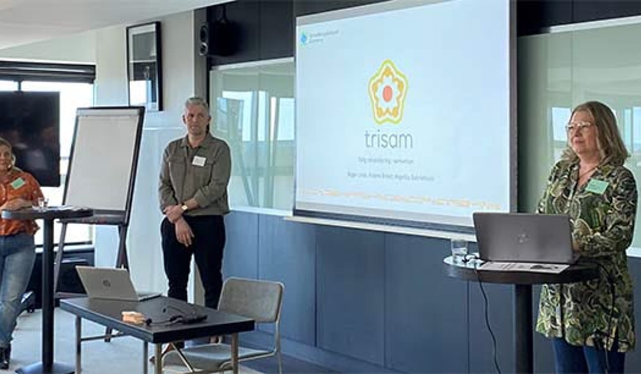 Samarbete Trisam: Helena Breed (processledare för Trisam, Region Gävleborg), Angelica Gabrielsson (processledare, Försäkringskassan) och Roger Linde (Arbetsförmedlingens representant i Trisam). 