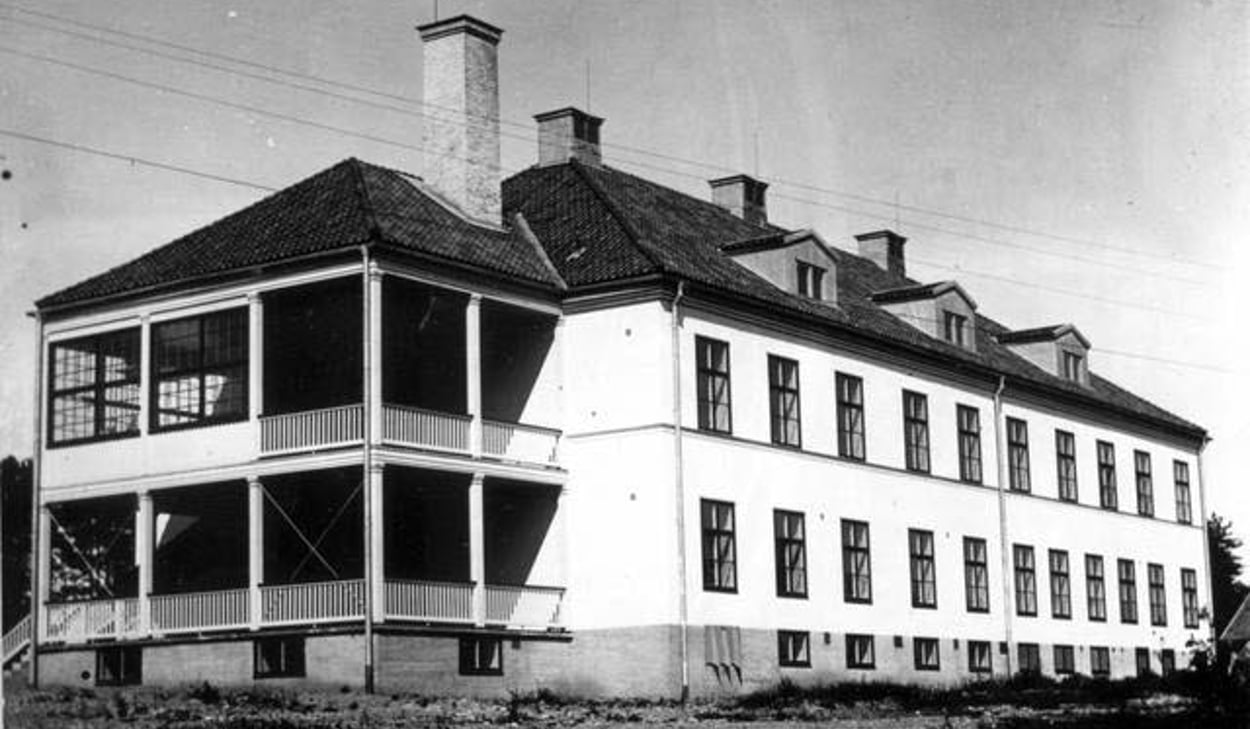 Foto av Ljusne sjukhus, 1923