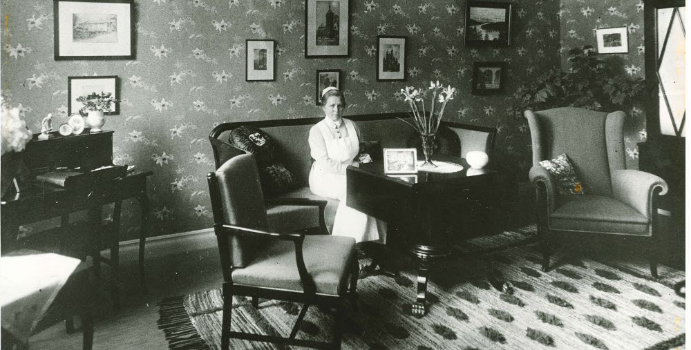 Månadens fotografi juni 2022. Husmor Nora Eichhorst