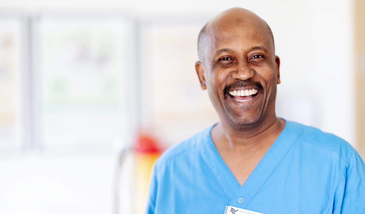 Mohamed Elghali, läkare  och ambassadör Gävleborgskraften