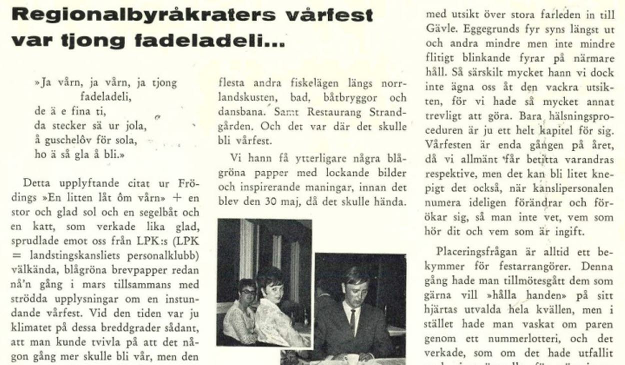 Historiska bilder, Landstingets personalklubb