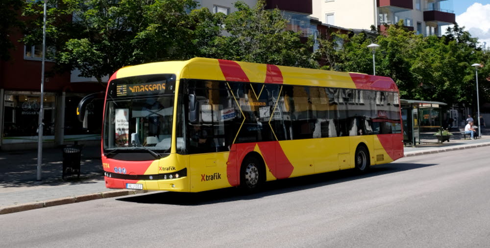 Elbuss i trafik