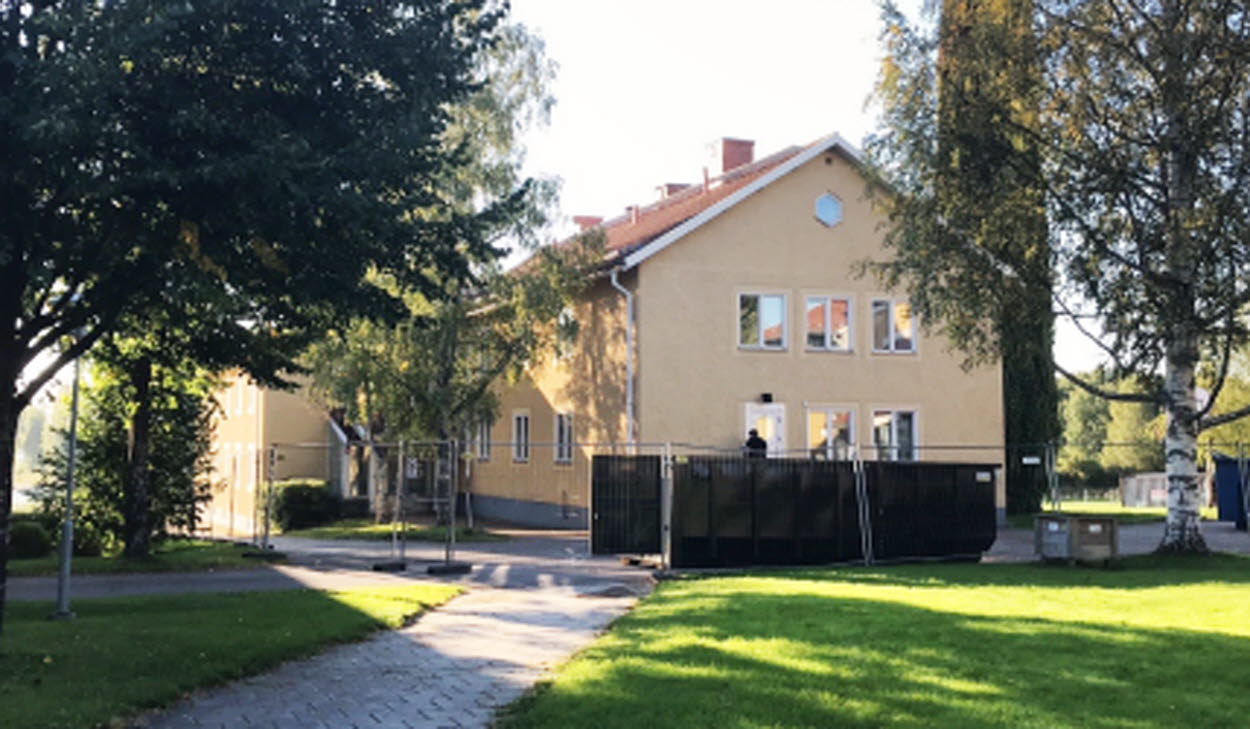 Exteriörbild på Bollnäs folkhögskola