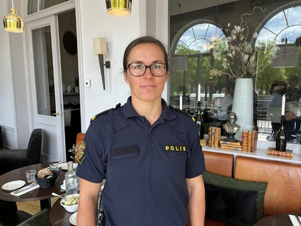Eva Lagerberg, brottsförebyggande samordnare polisområde Gävleborg